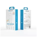 Forever TC-01-20C PD QC töltő 1x USB-C 20W fehér