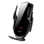 Maxlife automatikus autós telefontartó szellőzőrácsra MXCH-08 15W vezeték nélküli töltéssel, fekete