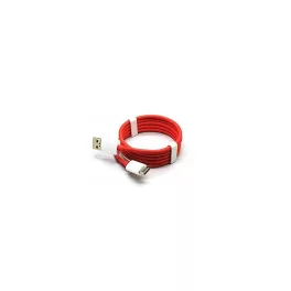   OnePlus 3/3T készülékhez Original USB-C adatkábel 0,95m fehér/piros - csomagolás nélküli gyári