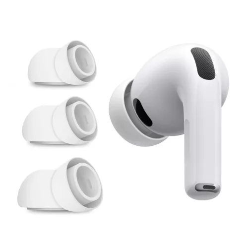 TECH-PROTECT fülbetét 3-darab Apple AirPods Pro 3 készülékhez fehér