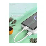 T-PHOX EXCEED USB-C kábel 0,5 m fehér