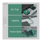T-PHOX EXCEED USB-C kábel 0,5 m fehér
