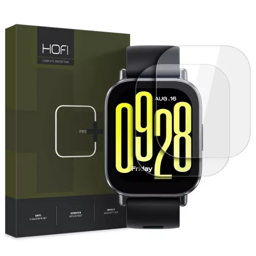 HOFI edzett üveg GLASS PRO+ 2-PACK Xiaomi Redmi Watch 5 Active készülékhez átlátszó
