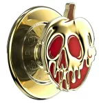 Telefonhoz tervezett Popsockets Round fogó és állvány – Disney Enamel Poison Apple MagSafe – arany 1