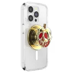 Telefonhoz tervezett Popsockets Round fogó és állvány – Disney Enamel Poison Apple MagSafe – arany 1