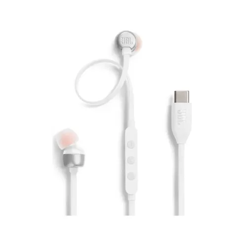 JBL Tune 310C In-Ear USB-C fülhallgató fehér