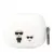 Karl Lagerfeld Apple Airpods Pro tok fehér KLACAPSILKCW