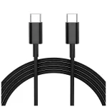 TECH-PROTECT NCA45W-GAN 2-portos hálózati töltő PD 45W / QC3.0 + TYPE-C kábel fekete