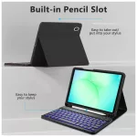 TECH-PROTECT SC PEN + KEYBOARD GALAXY TAB A9+ / A11+ PLUS 11.0 X210 / X215 / X216 / X230 / X235 / X236 készülékhez fekete