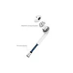 USAMS Bluetooth 5.0 TWS fülhallgatók LU Series vezeték nélküli fehér BHULU01 (US-LU001)