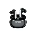 AWEI Bluetooth 5.3 T50 TWS fejhallgató + dokkoló állomás fekete