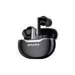 AWEI Bluetooth 5.3 T50 TWS fejhallgató + dokkoló állomás fekete