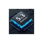 AWEI Bluetooth 5.3 T50 TWS fejhallgató + dokkoló állomás fekete