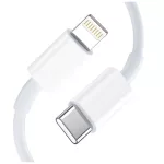 TECH-PROTECT NC20W 1-PORT hálózati töltő PD 20W + LIGHTNING CABLE fehér