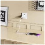 TECH-PROTECT NC20W 1-PORT hálózati töltő PD 20W + LIGHTNING CABLE fehér