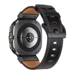 TECH-PROTECT DELTA PRO védőtok SAMSUNG GALAXY WATCH ULTRA készülékhez 2024/2025 (47 MM) bőr fekete