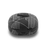 Lacoste Monogram Blend ANC/ENC TWS vezeték nélküli fülhallgató fekete