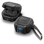 SPIGEN LOCK FIT tok Samsung Galaxy Buds 4 és 4 Pro készülékhez matt fekete
