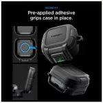 SPIGEN LOCK FIT tok Samsung Galaxy Buds 4 és 4 Pro készülékhez matt fekete