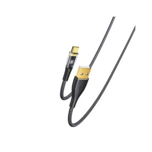 YESIDO CA104 USB/Type-C kábel 1,2M 18W 2A PVC fekete