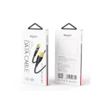 YESIDO CA104 USB/Type-C kábel 1,2M 18W 2A PVC fekete