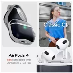 SPIGEN Classic C1 Apple AirPods 4 készülékhez tok grafit