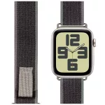 OBAL:ME textil szíj Apple Watch 42-49mm M-L készülékhez szürke/zöld