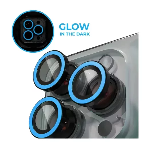 XPRO™ Luminous Prémium Kameravédő Üveg Apple iPhone 17 Air készülékhez - Kék