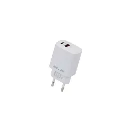   Beline töltő 1x USB-C + 1x USB 20W (only head) PD 3.0 + QC 3.0 BLN2CW20 fehér