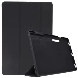   DUX DUCIS DOMO hajtogatható tok ceruzatartóval Samsung Tab S8 Plus (X800/X806), Tab S7 FE (T730/T736B) és Tab S7 Plus (T970/T976B) készülékhez, fekete