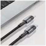 Tech-Protect Ultraboost Kábel USB-C / USB-C PD60W/3A 1m Szürke