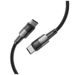 Tech-Protect Ultraboost Kábel USB-C / USB-C PD60W/3A 1m Szürke
