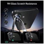 ESR ARMORITE kameravédő iPhone 16 / 16 PLUS / 17 készülékhez átlátszó