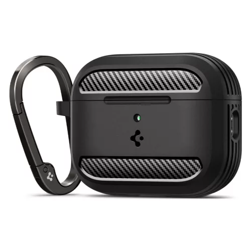 SPIGEN RUGGED ARMOR Apple AirPods Pro 3 készülékhez tok matt fekete