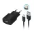 Forever TC-01 1× USB 2A töltő + Lightning kábel fekete
