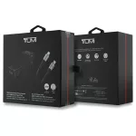 Töltő TUMI Travel Adapter 25W USB-C / USB-A + kábel USB-C/USB-C fekete