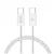 Tech-Protect Ultraboost Kábel USB-C / USB-C PD60W/3A 1m Fehér