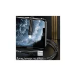 USAMS fonott kábel U41 lightning 3m 2A SJ397USB02 (US-SJ397) Fast Charge piros