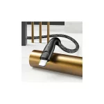 USAMS fonott kábel U41 lightning 3m 2A SJ397USB02 (US-SJ397) Fast Charge piros