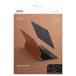 UNIQ Venno Pro Magnetic Smart tok billentyűzettel, iPad Air 11" (2024/25) és iPad Air 10.9" (2022/20) készülékhez