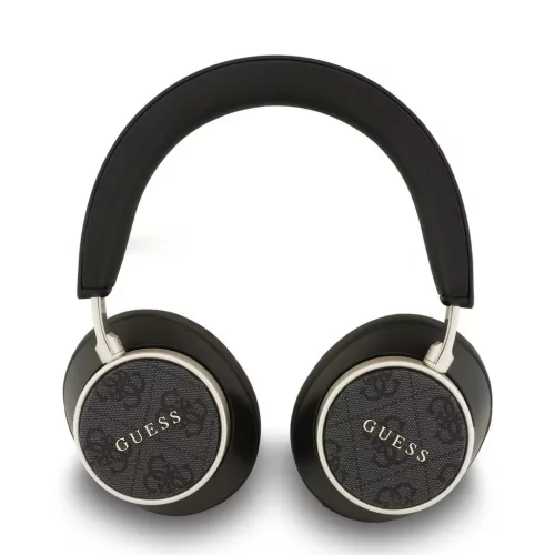 Guess PU Leather 4G Classic Logo ENC vezeték nélküli fülhallgató fekete