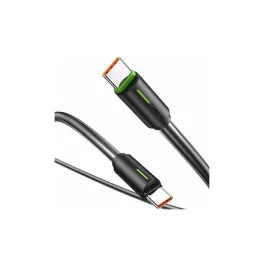   USAMS USB-C/USB-C kábel 1m SJ73460W YU Series SJ734USB01 (US-SJ734) fekete