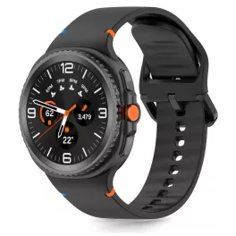   TECH-PROTECT szilikon tok Samsung Galaxy Watch 8 / Classic készülékhez (40 / 44 / 46 MM) fekete