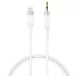 XO audio kábel NB-R279A Lightning–jack 3,5 mm 1,0 m fehér