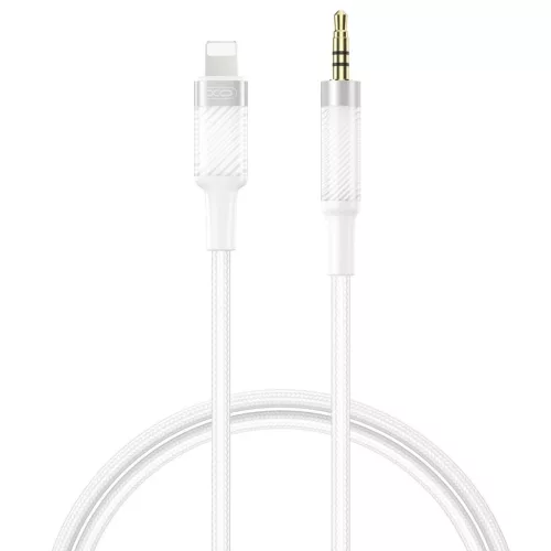 XO audio kábel NB-R279A Lightning–jack 3,5 mm 1,0 m fehér