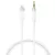 XO audio kábel NB-R279A Lightning–jack 3,5 mm 1,0 m fehér