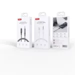 XO audio kábel NB-R279A Lightning–jack 3,5 mm 1,0 m fehér