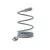 YESIDO mágneses kábel CA174 12W USB/Lightning 1M 2.4A szürke