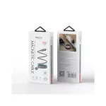 YESIDO mágneses kábel CA174 12W USB/Lightning 1M 2.4A szürke