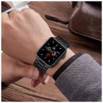 TECH-PROTECT rozsdamentes Apple Watch 8/9/10/11/SE/ULTRA készülékhez tok (44/45/46/49 MM) fekete